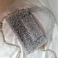 Bolso beads gris