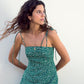Lisa green vestido