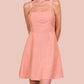 Lisa pink vestido
