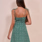 Lisa green vestido